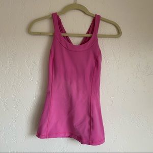 LULULEMON TANK WITH BUILT IN SPORTS BRA